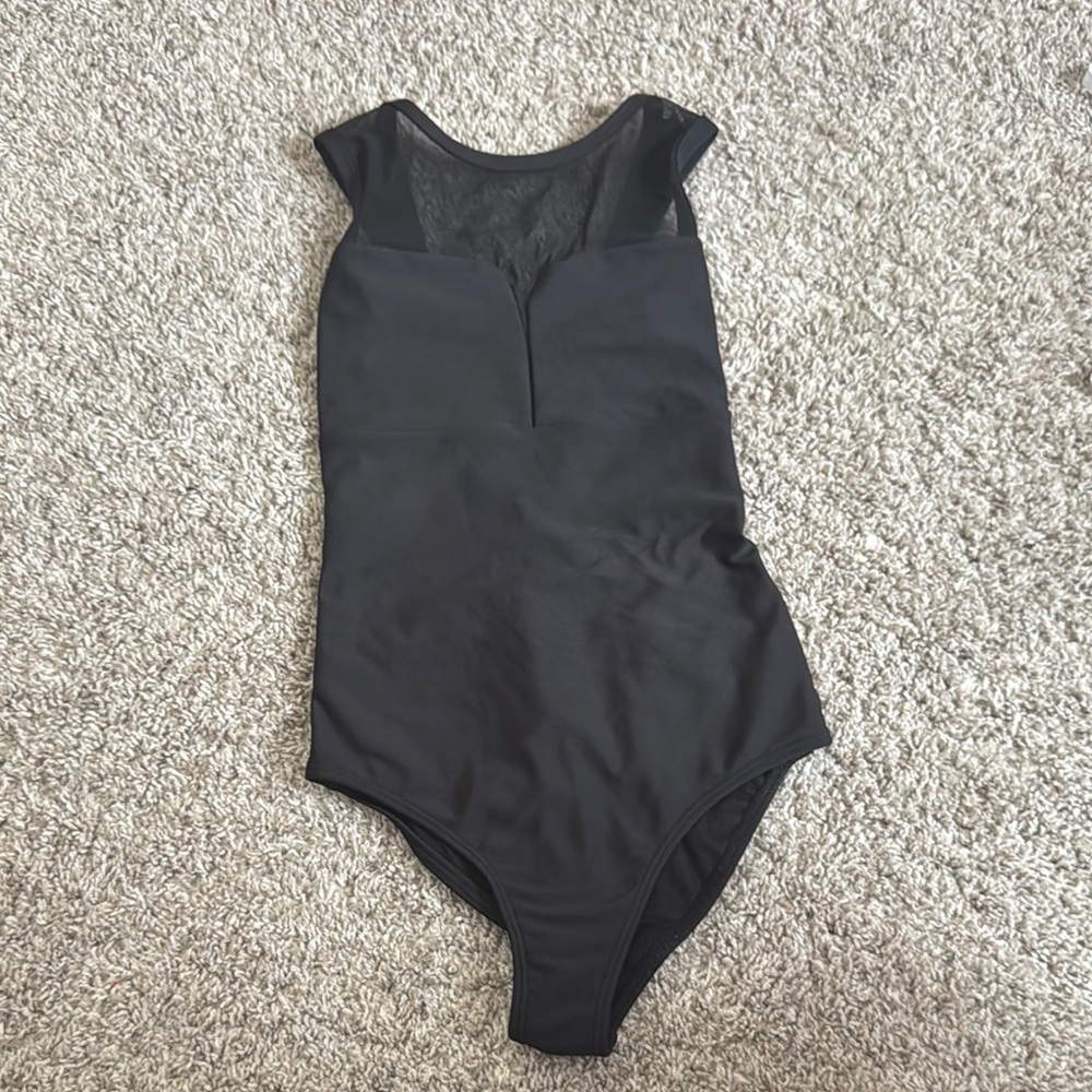 Black Allure Leotard- Five Dancewear PA